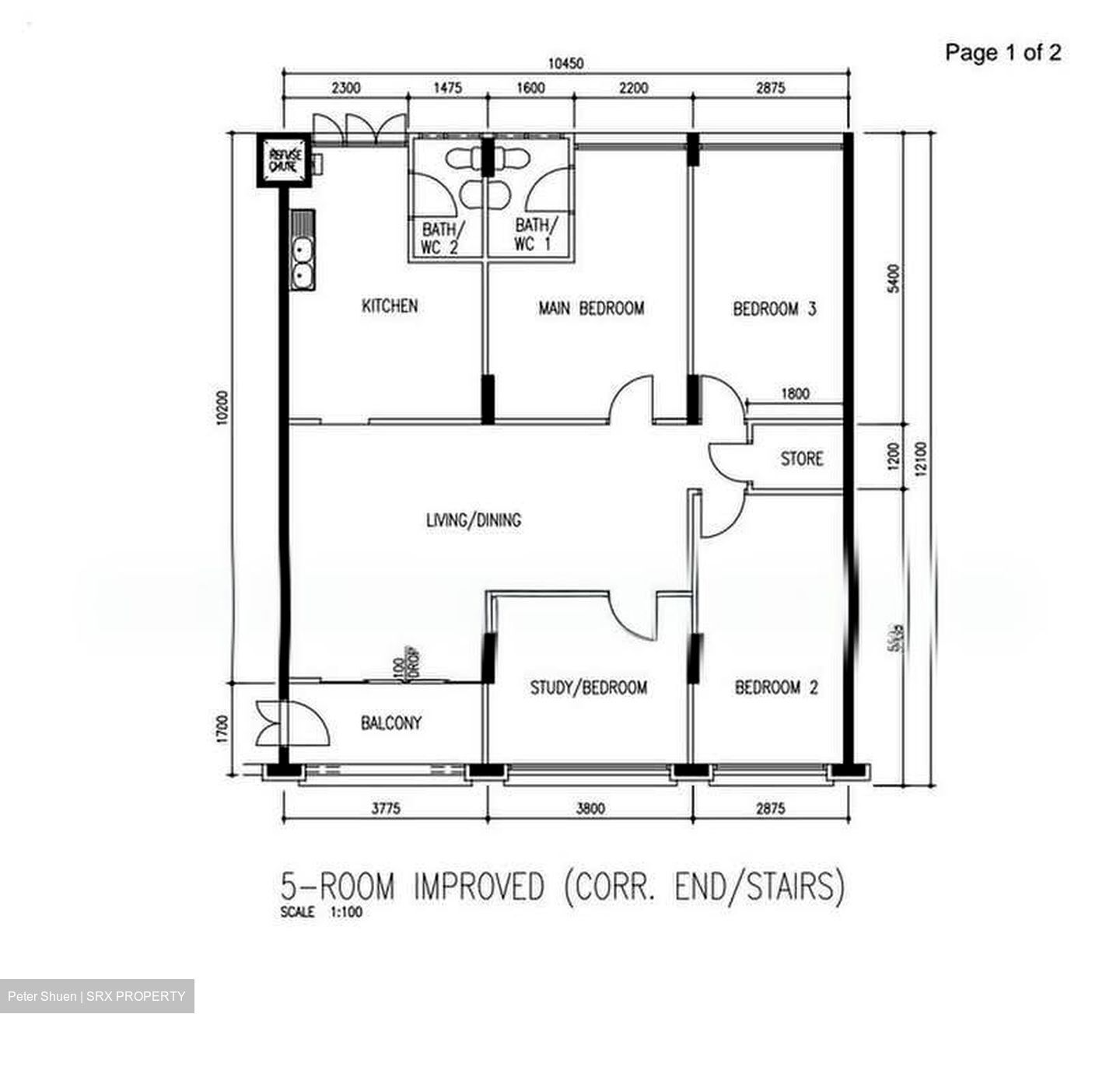 Blk 17 Toh Yi Gardens (Bukit Timah), HDB 5 Rooms #594601251